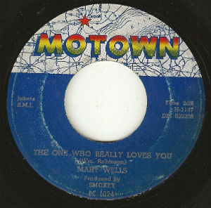 This 45 rpm single of the 1962 hit "The One Who Really Love You" by Mary Wells was pressed at ARP's Main St. plant
