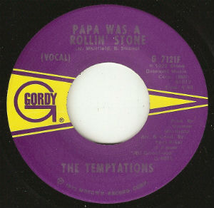 "Papa Was A Rollin' Stone" by The Temptations was one of the last Motown singles pressed at ARP before the fire
