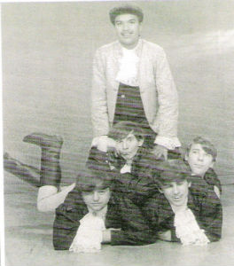 Count and The Colony. (Top) Butch Burden (Middle L - R) Don Hales, Larry Wheatley (Front L - R) Fred Bingham, Dick Brown