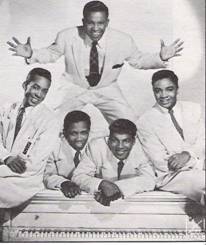 The Dominoes (Wilson far right)
