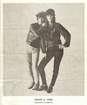 Complimentary photo of Sonny & Cher from Daniel's Den