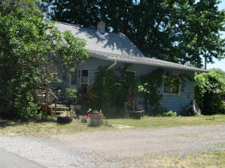     The Mellentine house on the corner of Cleveland and W. King. Mrs. Mellentine saw the mysterious large black car from these windows