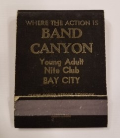 Band Canyon matchbook