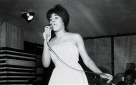 Bettye on stage 1960's