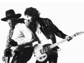 Clarence Clemons and Bruce Springsteen