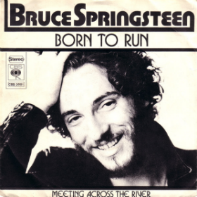 "Born To Run" picture sleeve