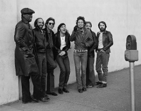 1980 (L to R) C. Clemons, R. Bittan, M. Weinberg, S. Van Zandt, B. Springsteen, D. Federici, G. Tallent