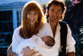Patti, Bruce, and Baby Evan