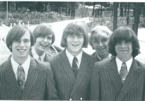 Cherry Slush (L to R) Brian Bennett, Gene Bruce, Dan Parsons, Art Hauffe, Dick Coughlin