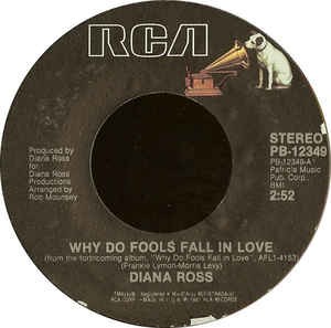 Why Do Fools Fall In Love 45