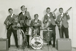 Iguanas: (L to R) Nick Kolokithas, Sam Swisher, Jim Osterberg, Jim McLaughlin, Don Swickerath