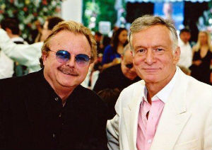 Jimmy Hollywood and Hugh Hefner