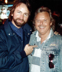 With John Ritter in Hollywood