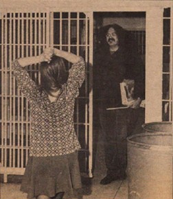 Leni and John Sinclair at his release