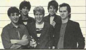 The Look 1983 (L to R) Randy Volin, Chuck Mosses, Dave Edwards, John Sarkisian, Sam Warren