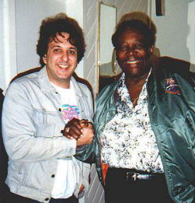 Randy Volin with B. B. King 1994
