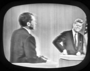 1960 Nixon and Kennedy televised debates