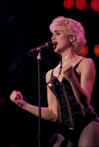 Madonna apologized for the misunderstanding at the Silverdome on August 7, 1987