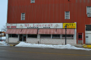 St. Laurent Brothers Nut House at 1101 N. Water Street