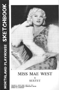 Mae West at Northland Playhouse