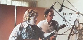 P. Schultz and J. Davenport at Wieland Studios