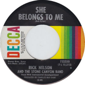 "She Belongs To Me" 45