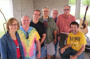 2013 reunion; L. Zeno, G. Tolman, T. Vardigan, L. Willette, G. Swank, B. Derouin, G. Curran