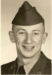 John Lipinski at Ft. Hood, Texas, in 1958