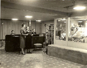 Schiell Recording Studio (Art Schiell in booth)