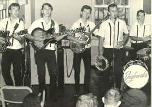 Bobby Dayton and The Daytonas: Emery Rentschler, Ron Aitken, Ron Cooke, Bobby Dayton, Ross Helco