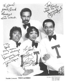 (Top): Eric Ward (Bottom) L to R: Herman Santiago, Pearl McKinnon, Jimmy Merchant