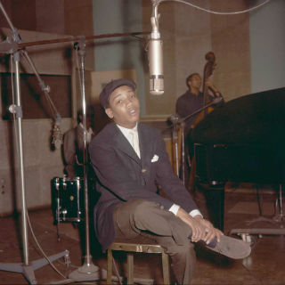 Little Willie John in the studio