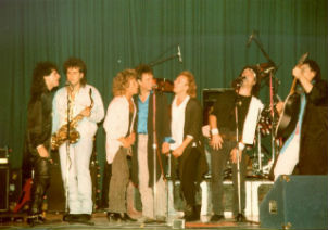 Harpo's (L to R) M. Pastoria, J. Romero, M. Gilbert, B. Schafer, F. Haggerty, B. Pastoria, M. Romeo