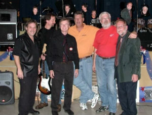 2004 Reunion (L to R) J. Fortier, Howard Wilson, A. Swason, B. Doleys, Larry Foster, J. Topczynski