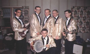 Eschelons (L to R) Jack Hazewinkel, Vic Hill, Dick Beatty, Jim VanPutten, Marty Chirgwin, Ron Beatty