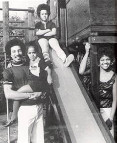 Smokey Robinson and family