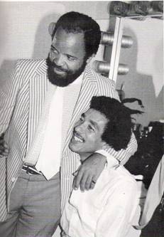 Berry Gordy Jr. and Smokey