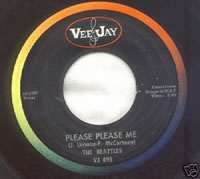The "Please Please Me" single pressed at ARP with 'The Beattles' misspelled on the label
