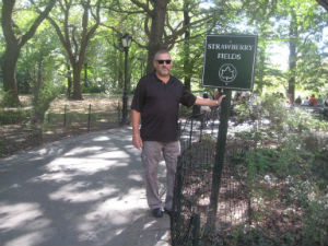 Dr. J in Strawberry Fields