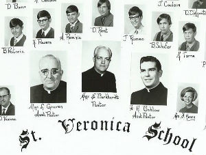 8th Grade 1971 (top left) Brian Pastoria (5th) Jimmy Romeo (6th) Bruce Schafer